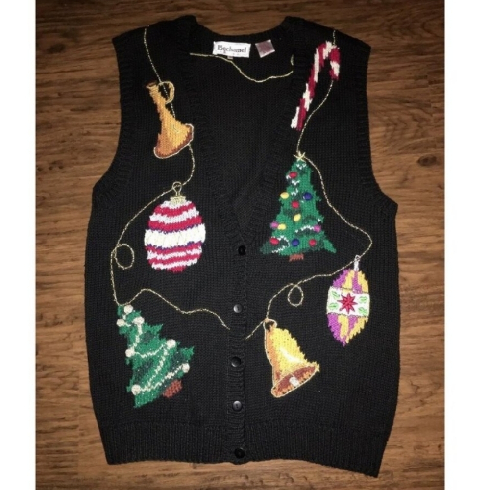 V neck vest sweater, coat